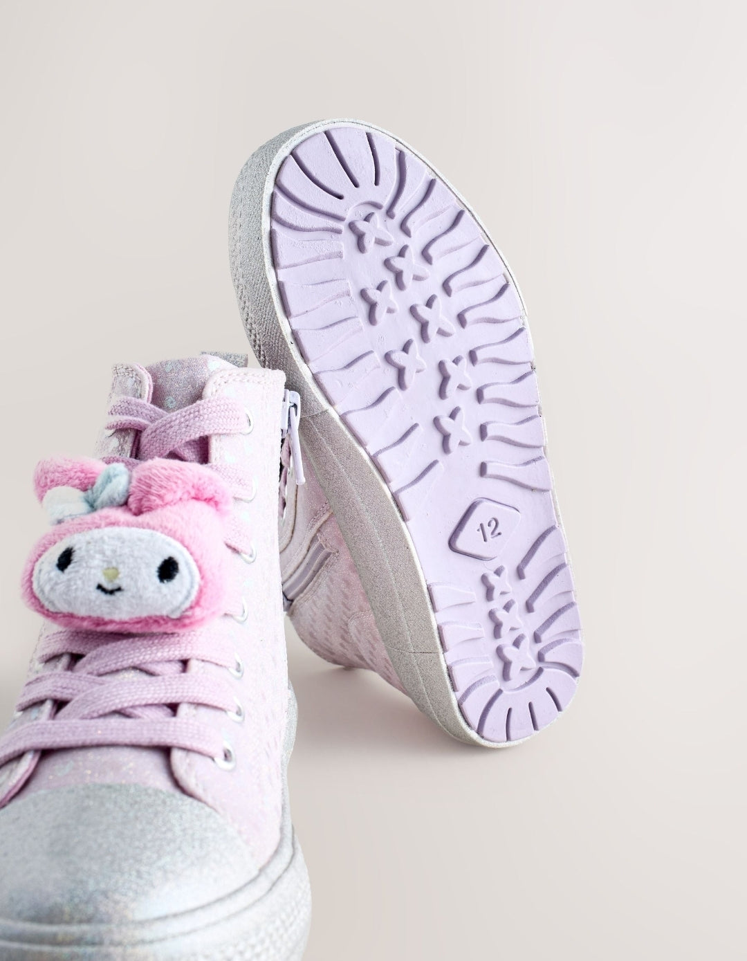 Purple Hello Kitty and Friends
Lace-Up High Top Trainers