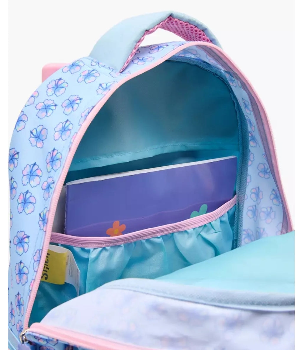 Disney Stitch Print 5-Piece School Trolley Bag Set inch 16