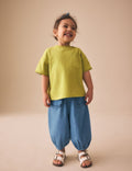Mid Blue Denim Cuffed Pullon
Trousers