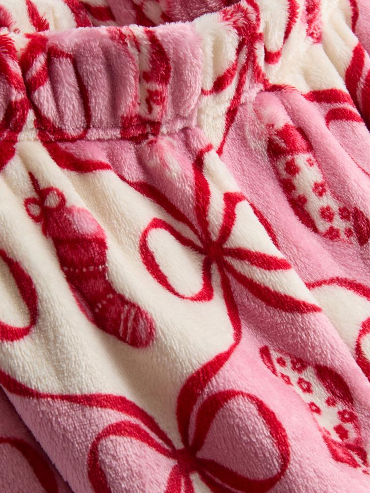 Primark Christmas Plush Long Sleeve Pyjamas
