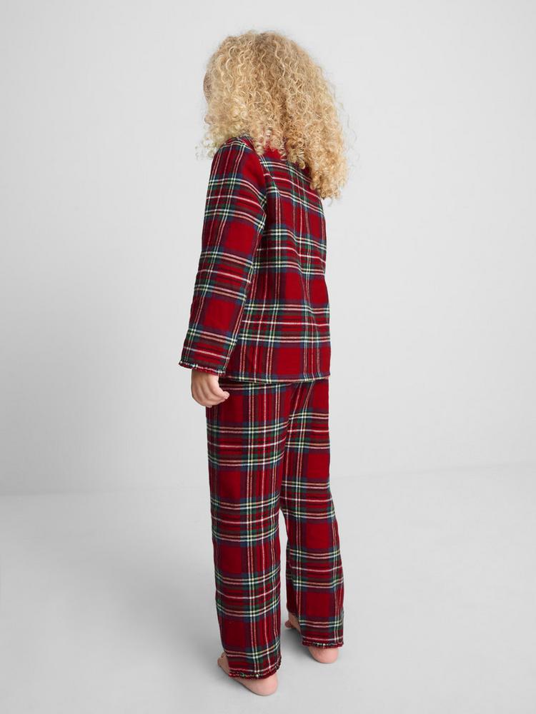 Primark Kids’ Pure Cotton Tartan Family Christmas Pyjamas