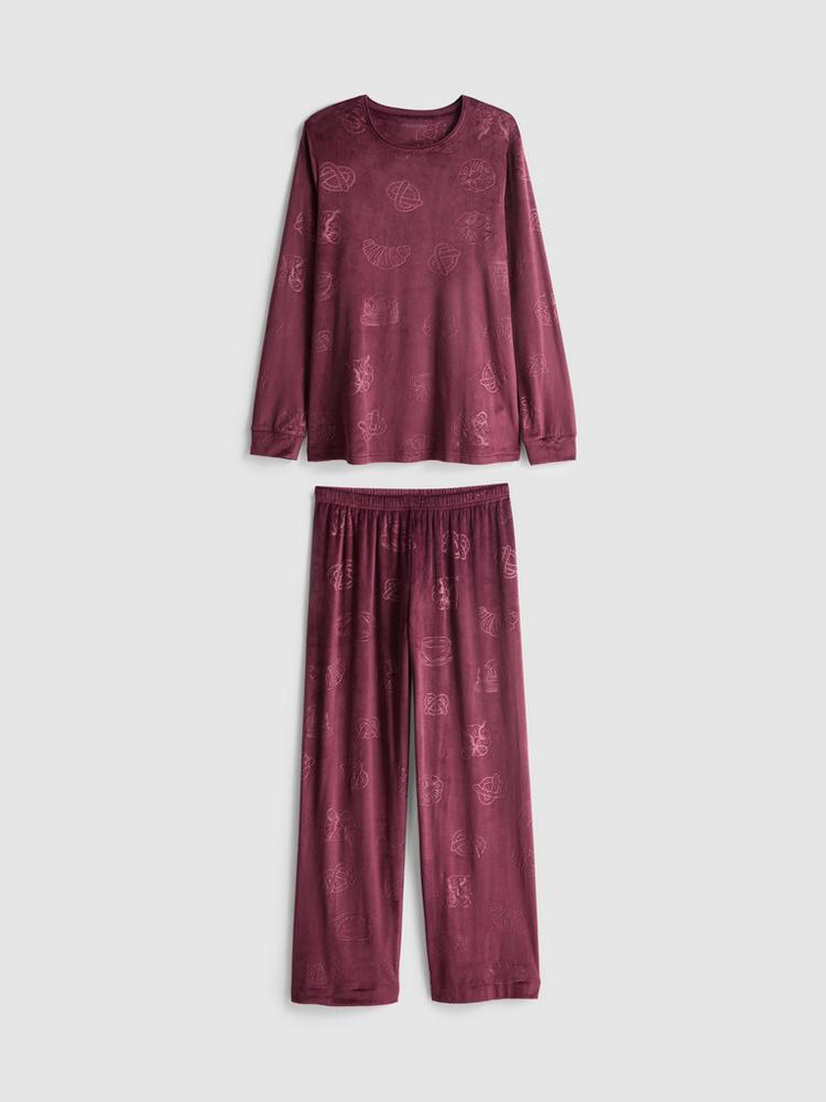 Primark Plush Crew Neck Pyjamas