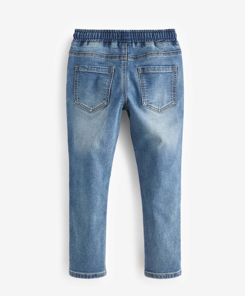 Light Blue Skinny Fit Stretch Elasticated Waist Jeans