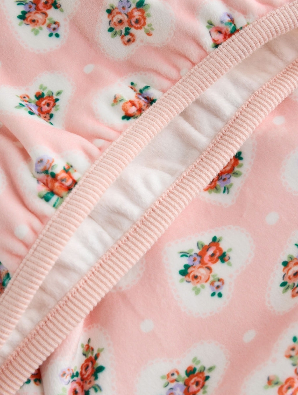 Pink Cath Kidston Cosy Fleece Pyjamas