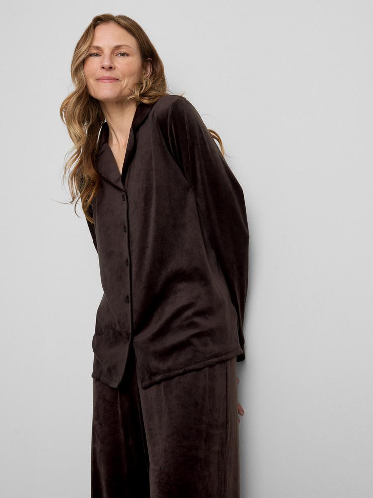 Primark Piped Plush Boyfriend Pyjamas