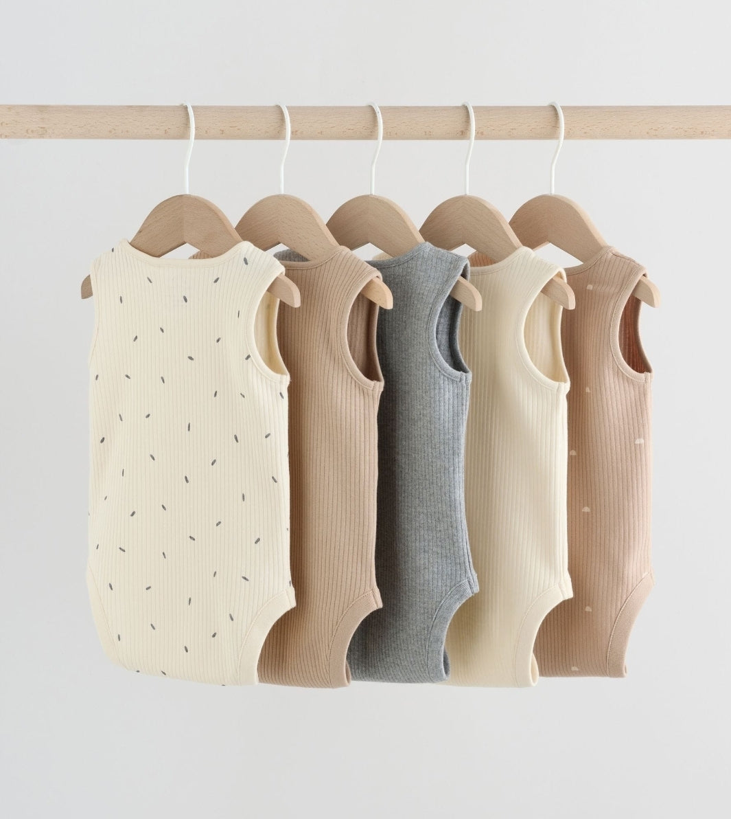 Neutral Baby Bodysuits 5 Pack