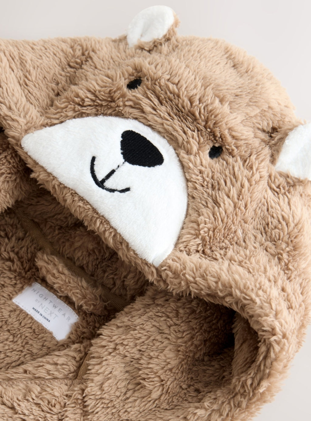 Brown Bear Fleece Robe