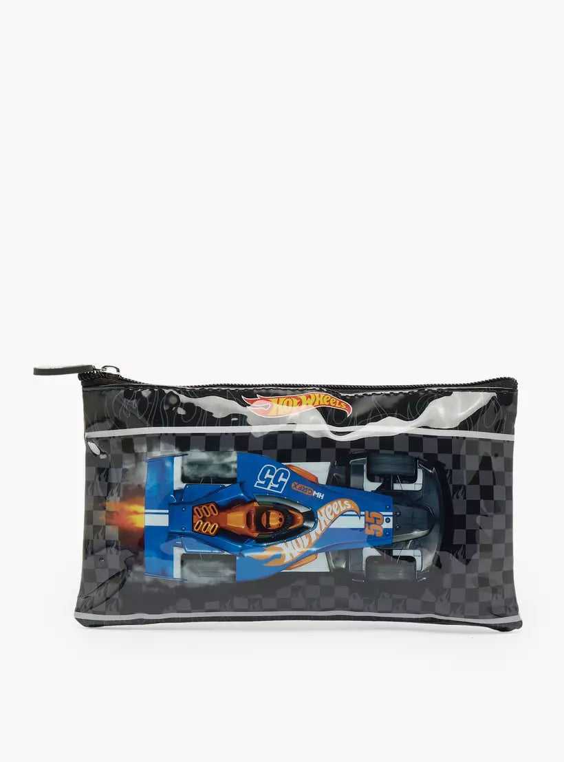 Hot Wheels 3-Piece School Backpack Set 16 inches