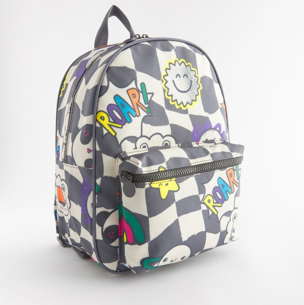 Check Fun Faces Backpack 14 inches