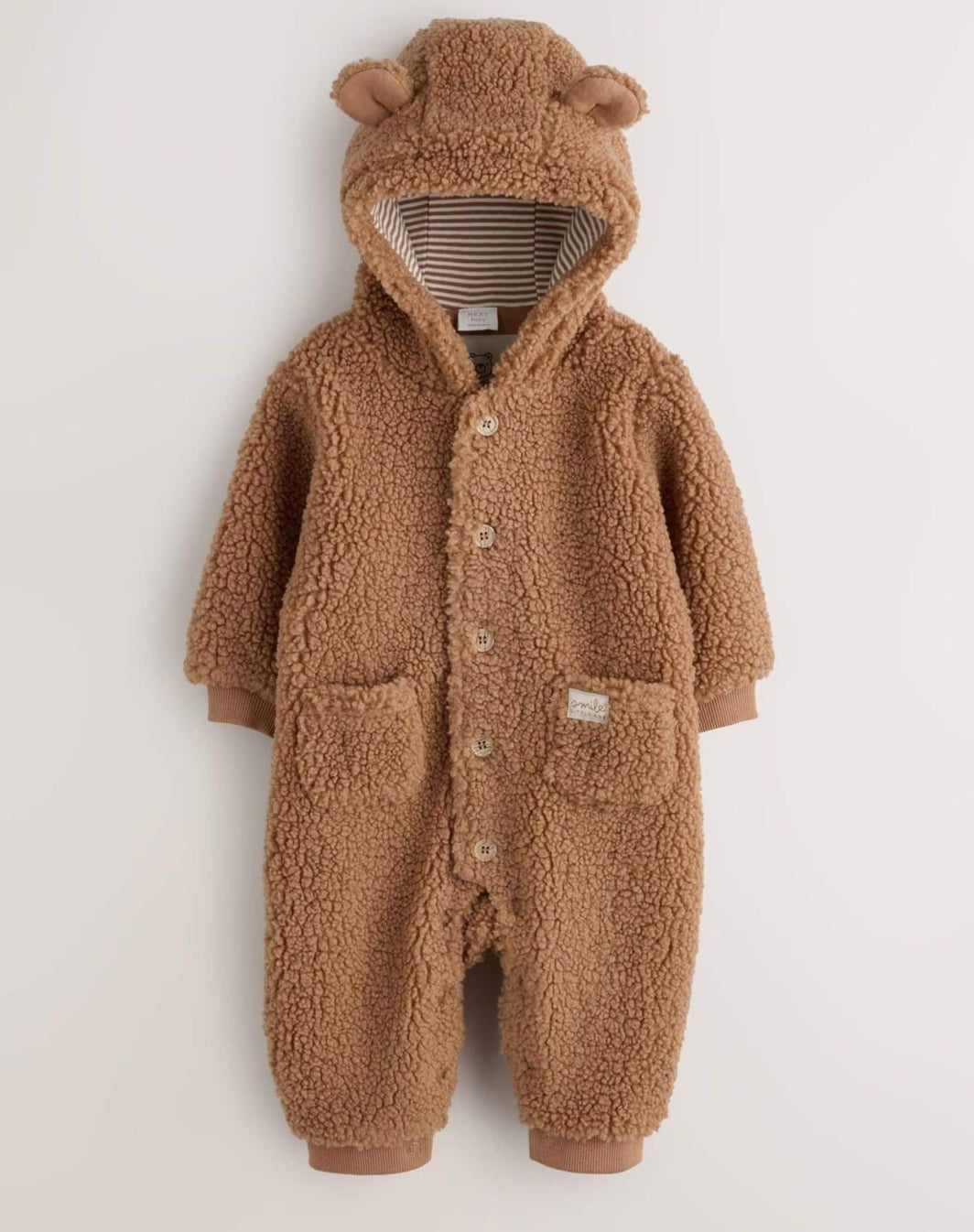 Brown Borg Hooded Baby
Pramsuit