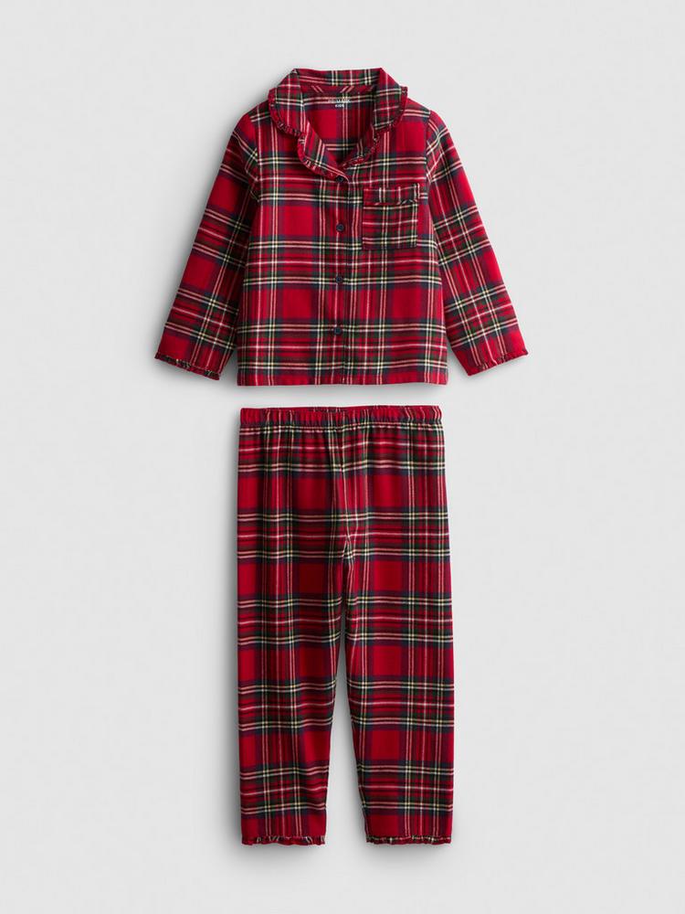 Primark Kids’ Pure Cotton Tartan Family Christmas Pyjamas