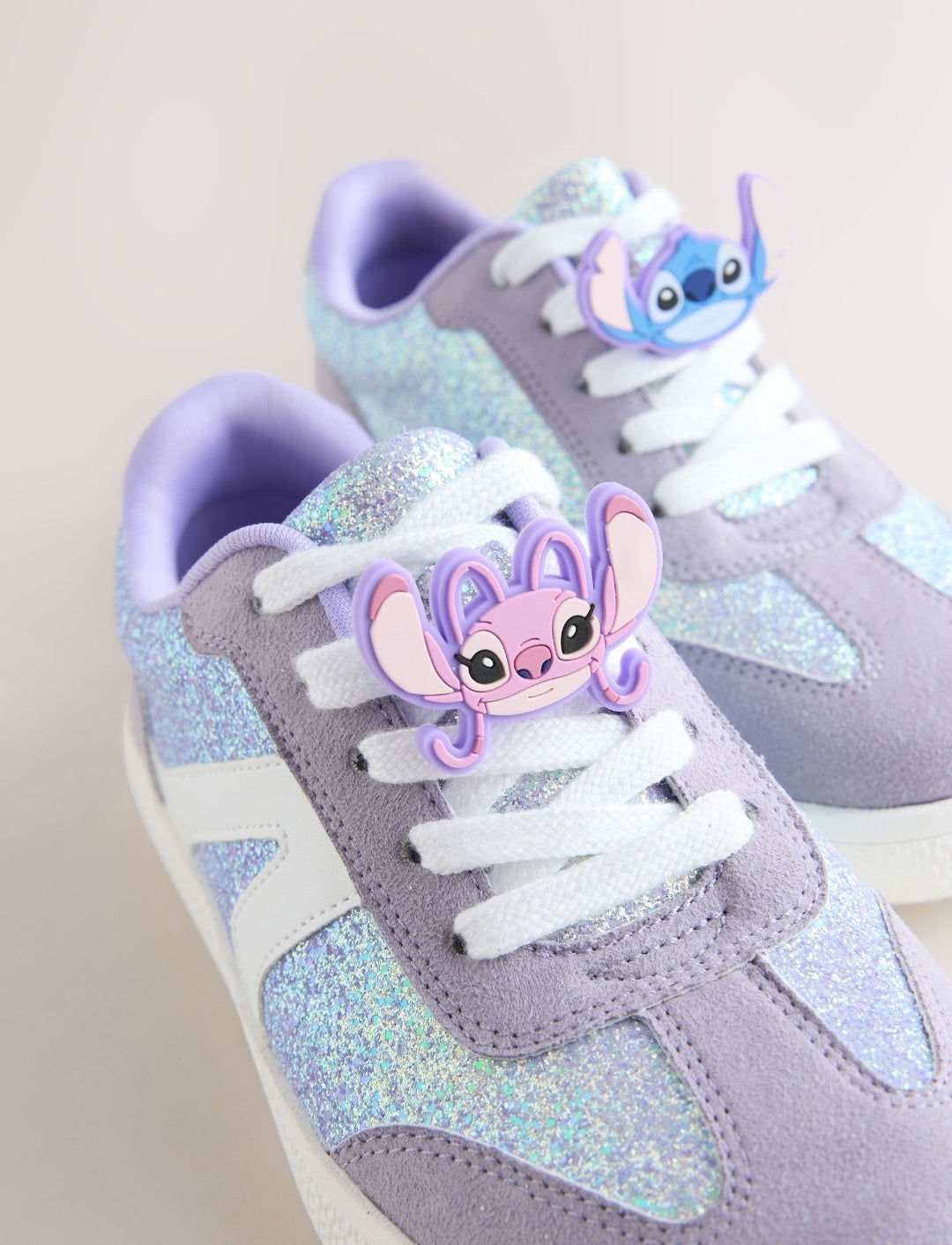 Purple Glitter Lilo & Stitch
Lace-Up Lifestyle Trainers