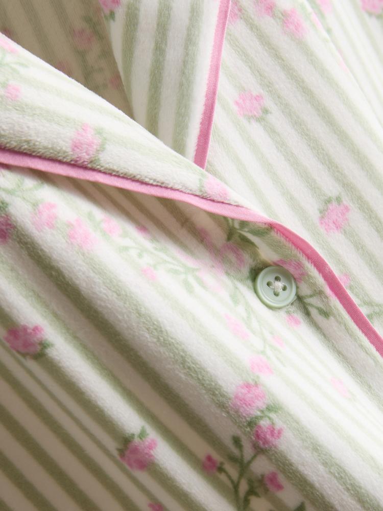 Primark Plush Printed Boyfriend Pyjamas