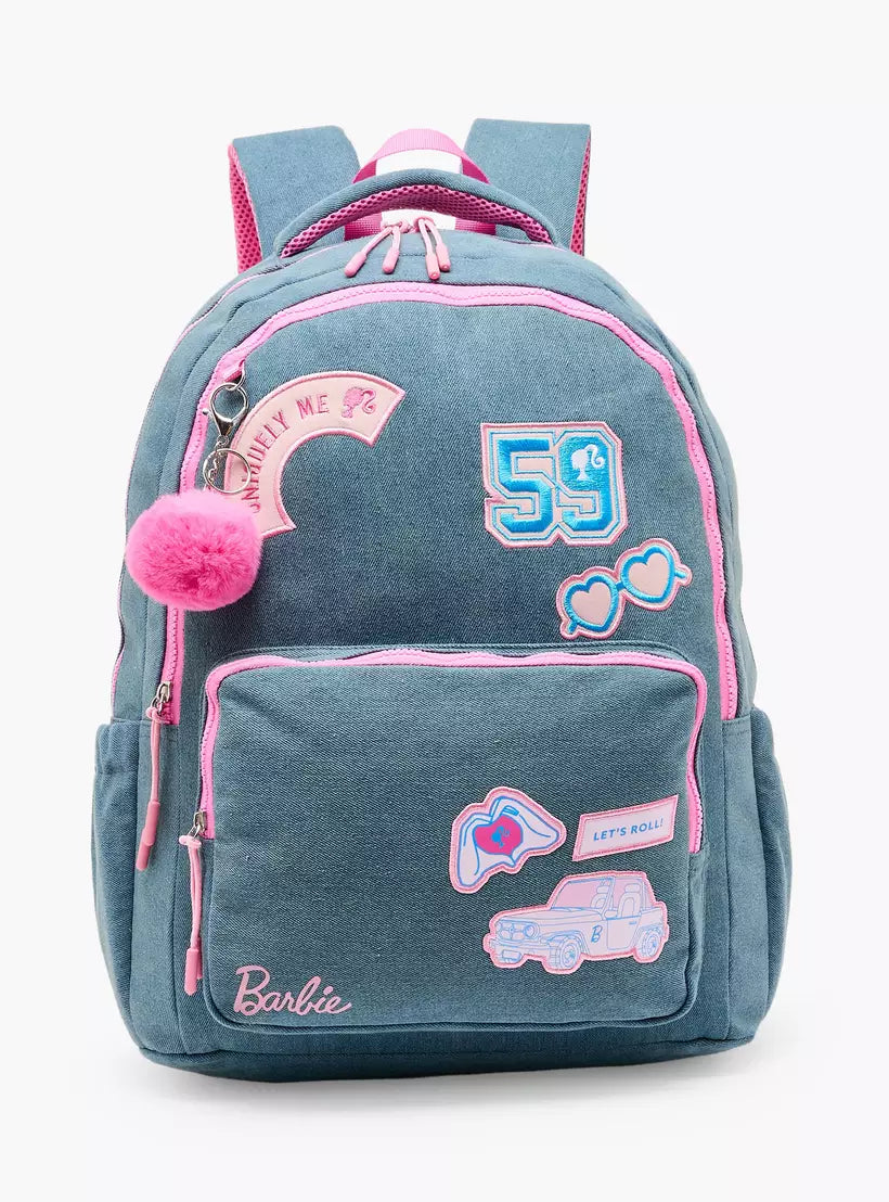 Barbie Print Backpack 17 inches