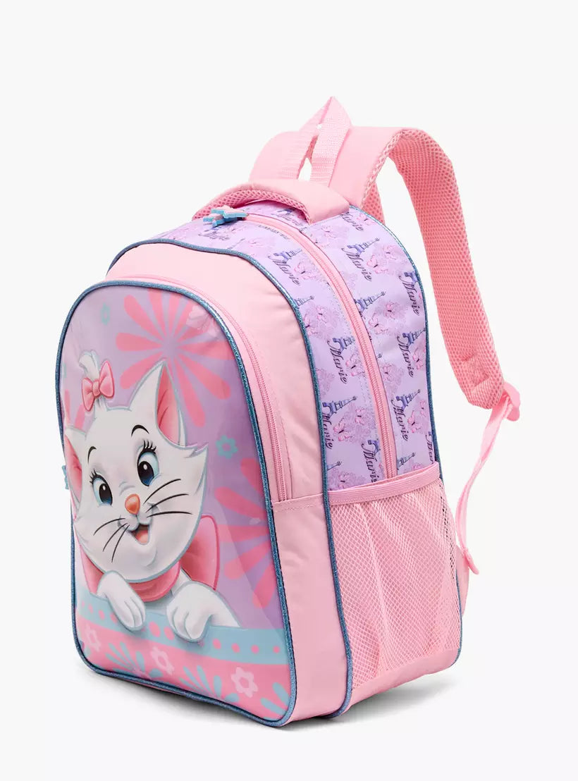 Disney Marie Print 5-Piece School Backpack Set 16 inches