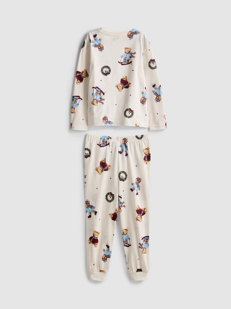 Primark Kids’ Pure Cotton Teddy Bear Family Christmas Pyjamas