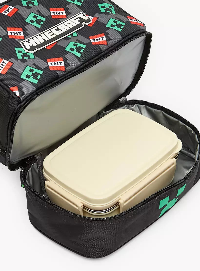 Minecraft Print Lunch Bag