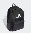 adidas Black Chrome Classic 3 Bar Logo Backpack