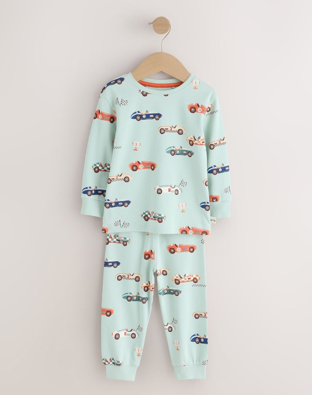 Red/Blue Race Car Relaxed Snuggle Pyjamas 3 Pack