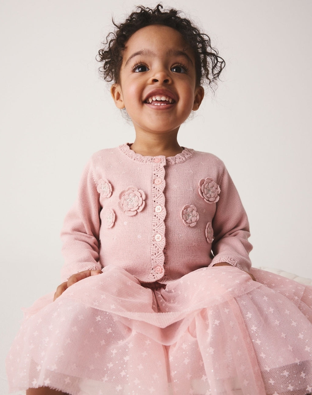 Pink Party Occasion Skirt Set