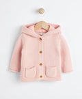 Pink Knitted Baby Cardigan