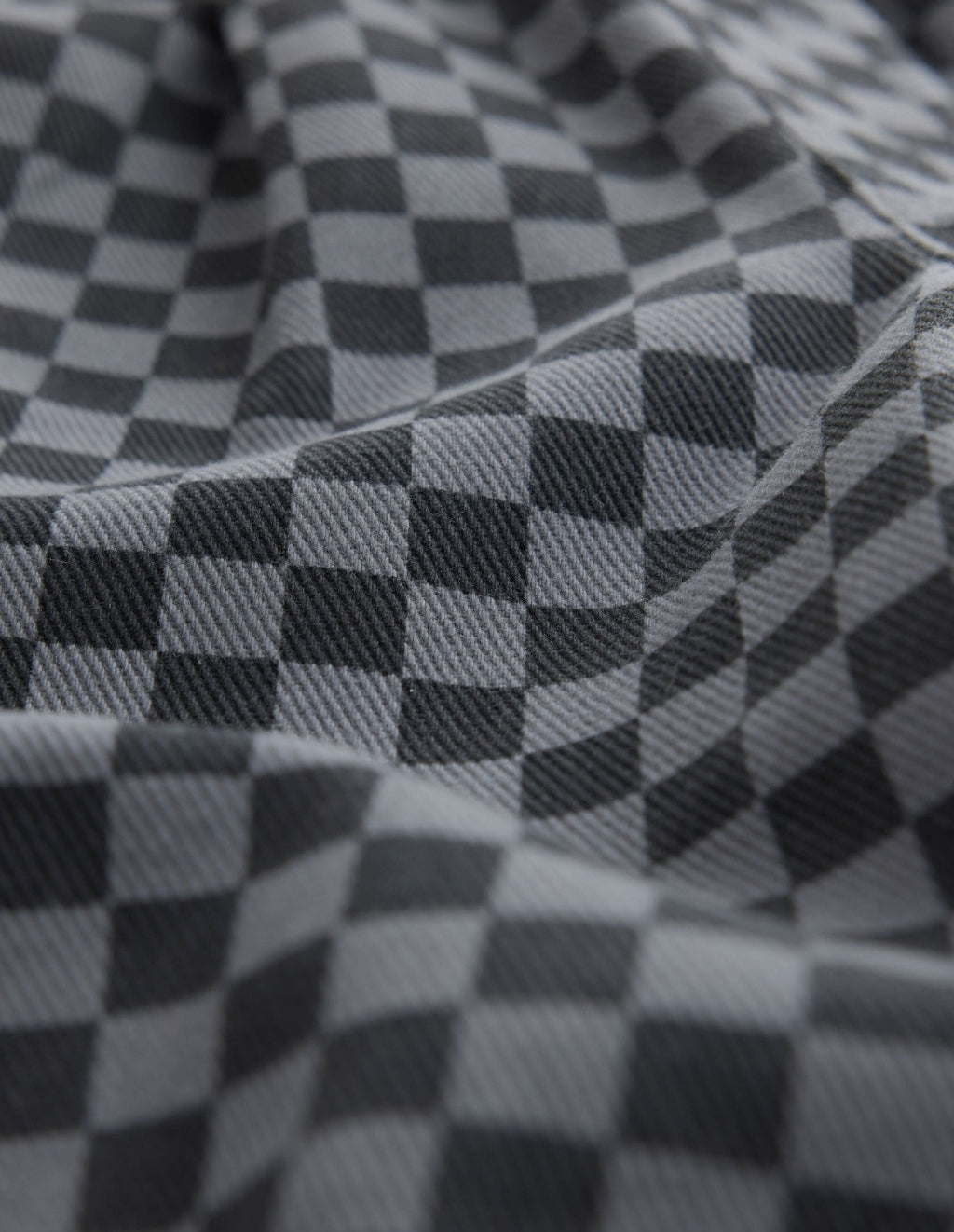 Black/Grey Checkerboard Wide Barrel
Jeans