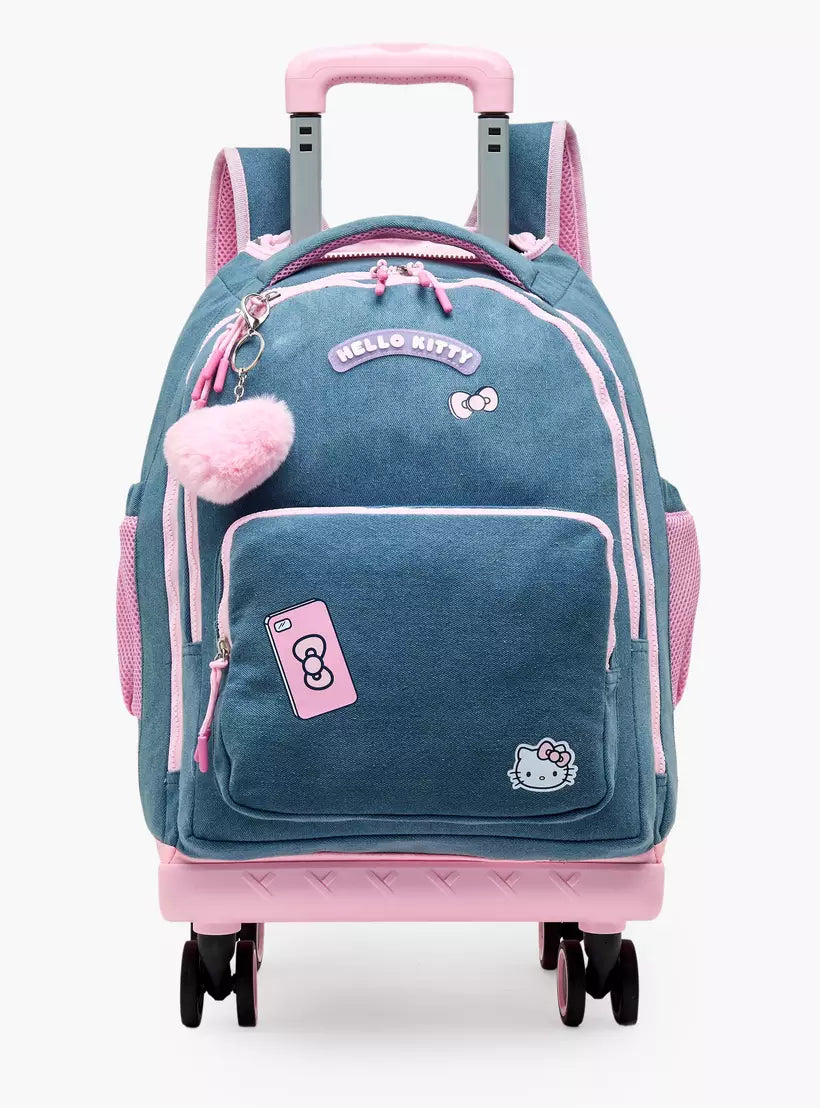 Sanrio Hello Kitty Print Trolley Bag 18 inches
