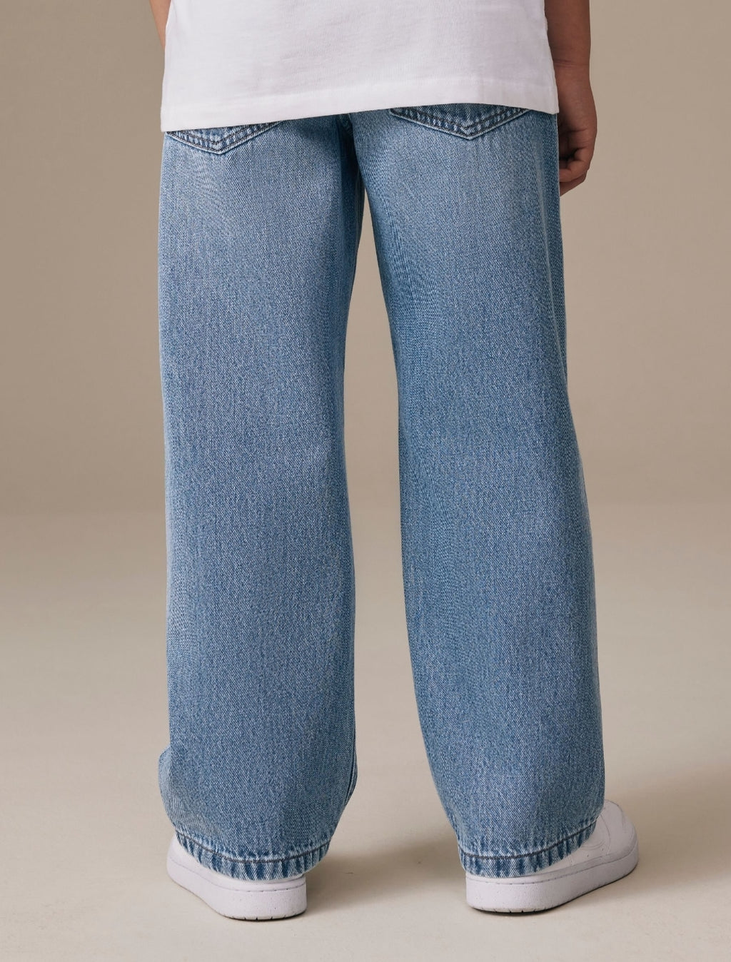 Light Blue Denim Wide Fit Authentic
Jeans