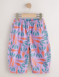 Purple Carrot Printed Jeans