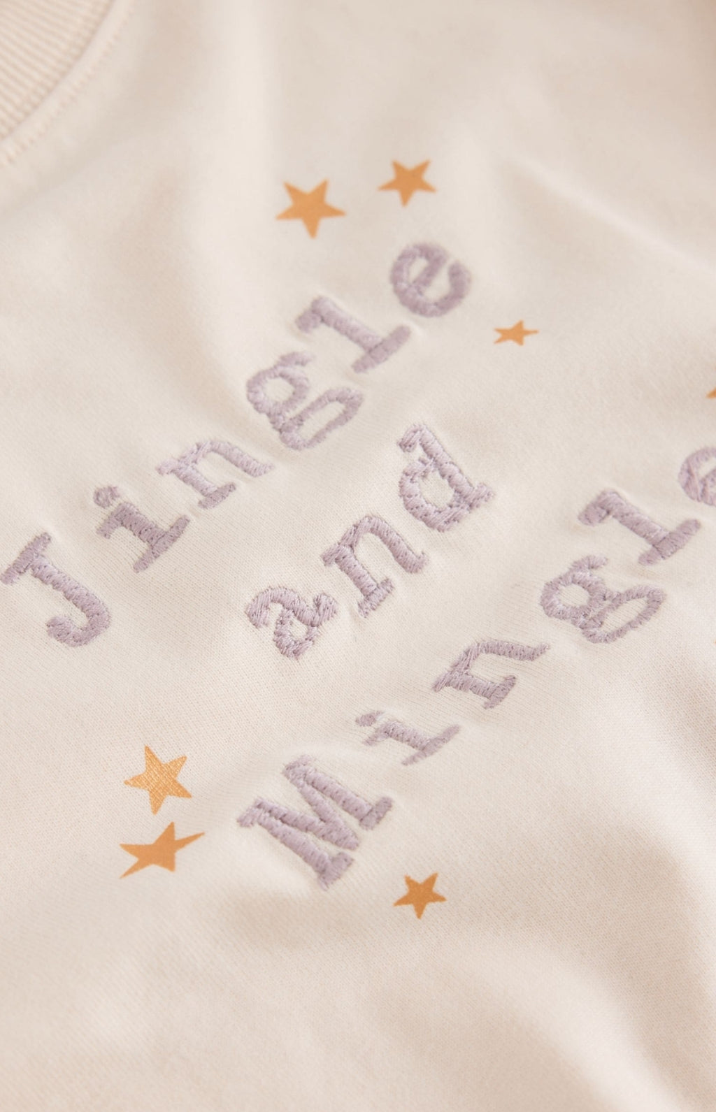 Turq/Cream Christmas Joggers Pyjamas Pack
