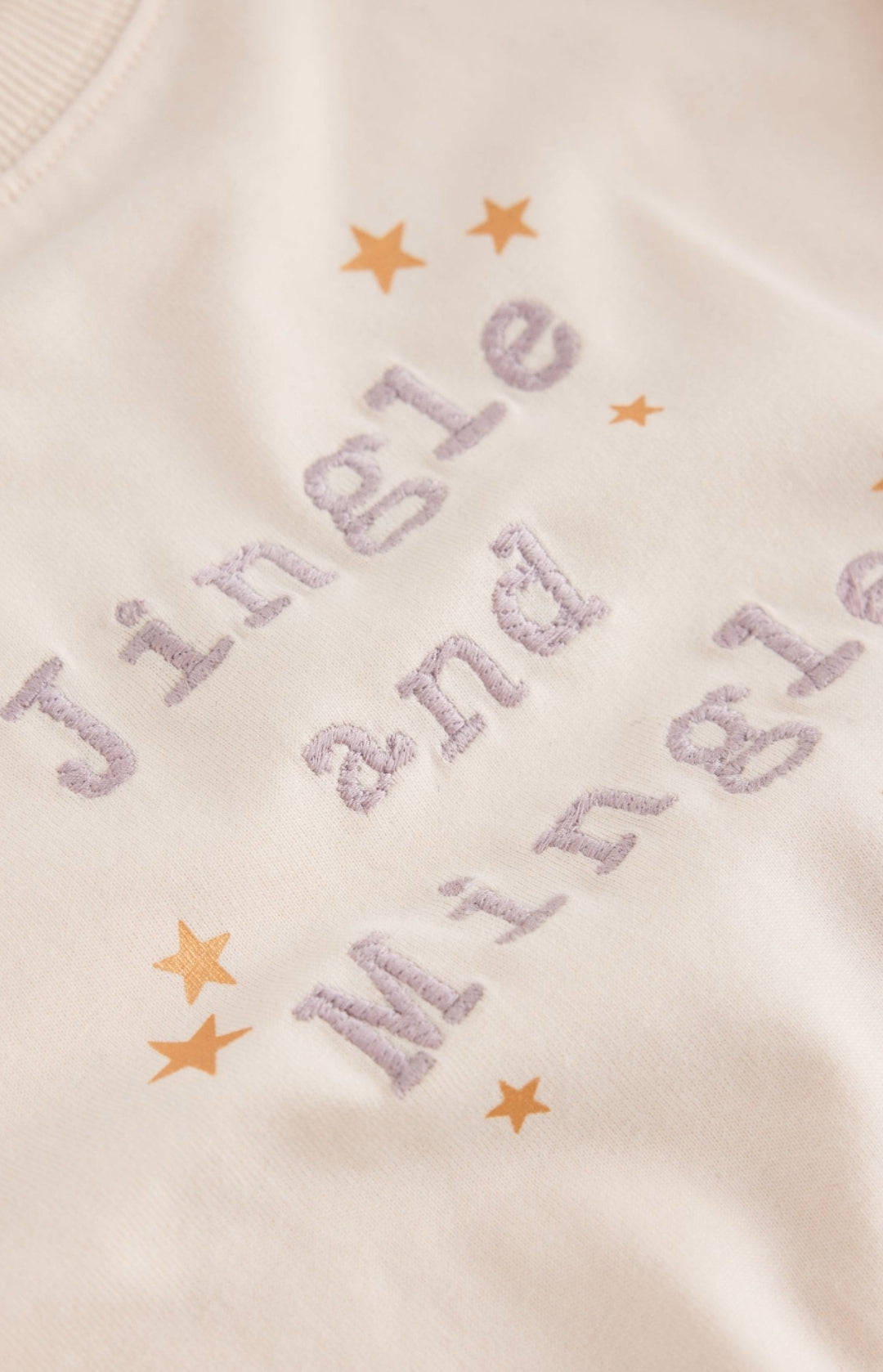 Turq/Cream Christmas Joggers Pyjamas Pack