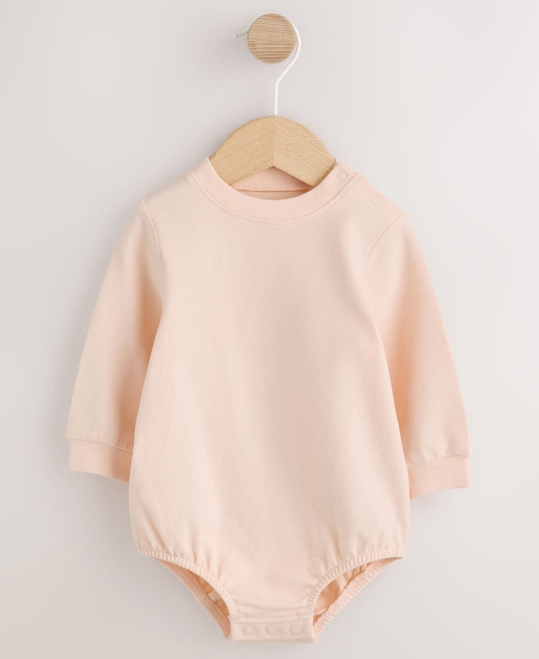 Pink/Burgundy Stripe Baby Long Sleeve Bodysuit And Woven Dung