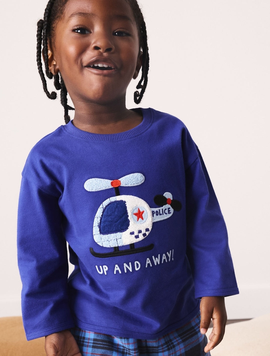 Blue Ribbon Wrapped Pyjamas Gift Set