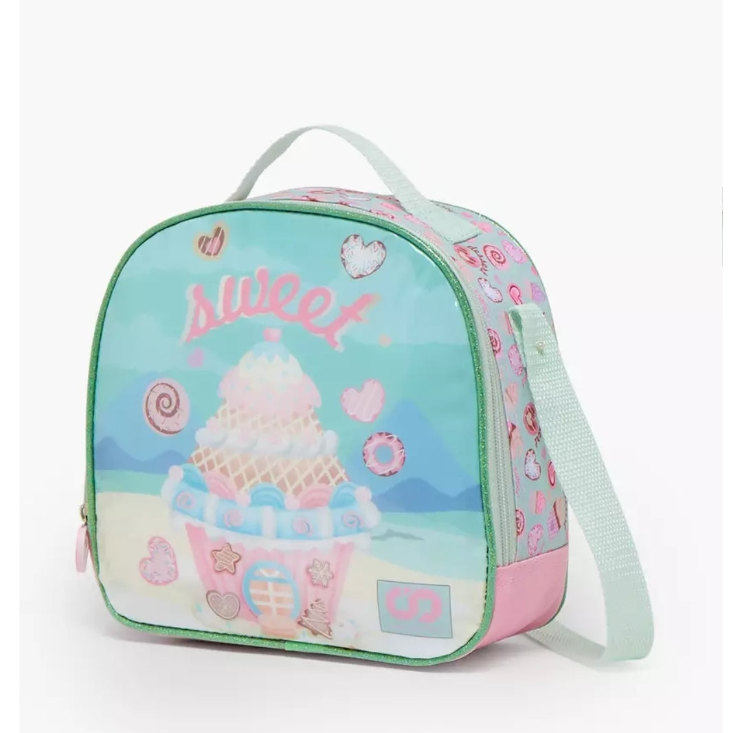 Printed 5-Piece School Trolley Bag Set  16 inches