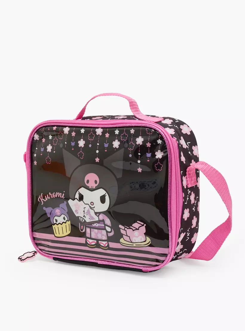 Sanrio Kuromi 5-Piece School Backpack Set 16 inches