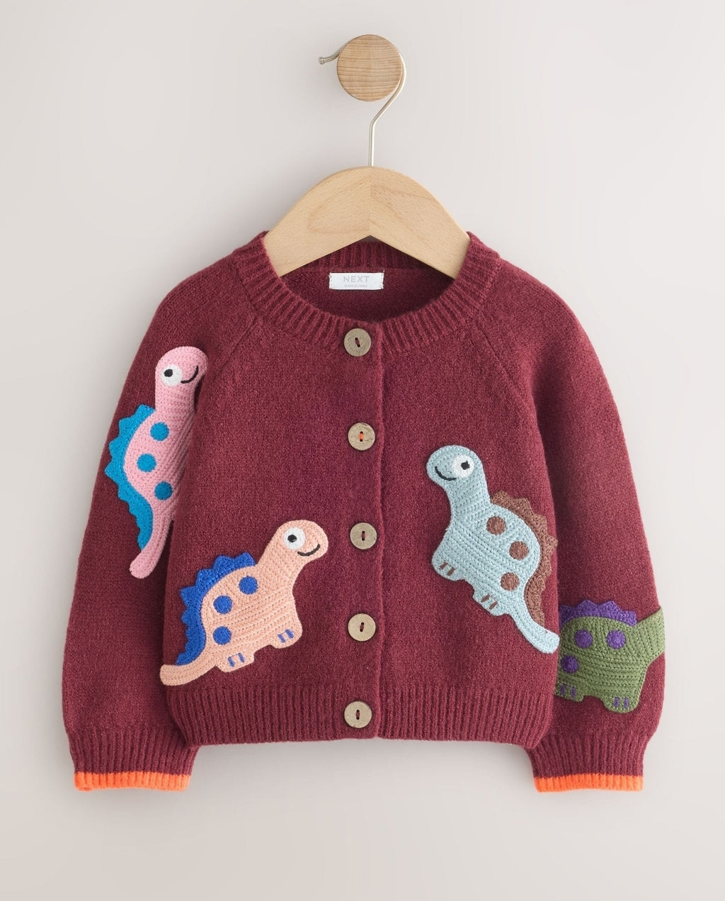 Red Dino Cardigan