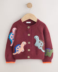 Red Dino Cardigan
