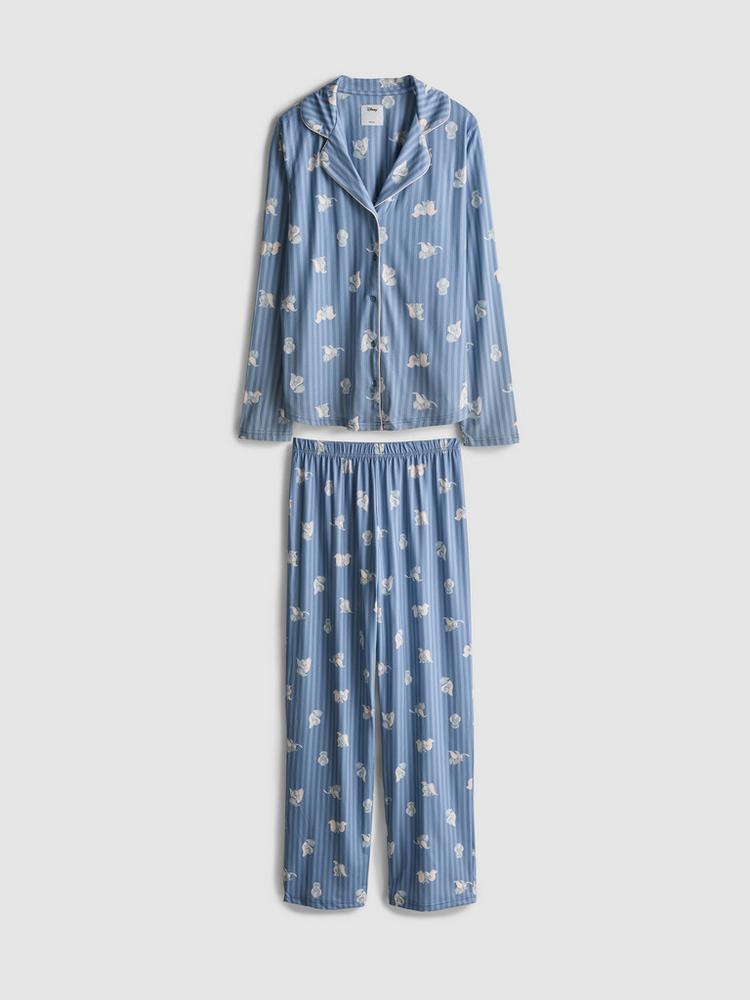 Primark Disney's Dumbo Striped Graphic Boyfriend Pyjamas