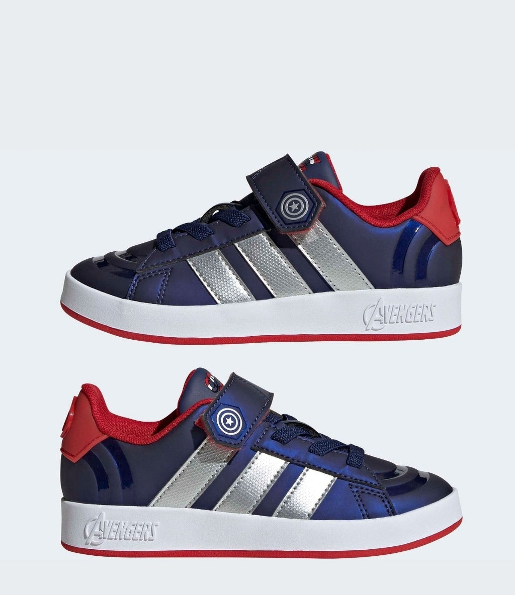adidas Blue Marvel Captain America
Grand Court Trainers