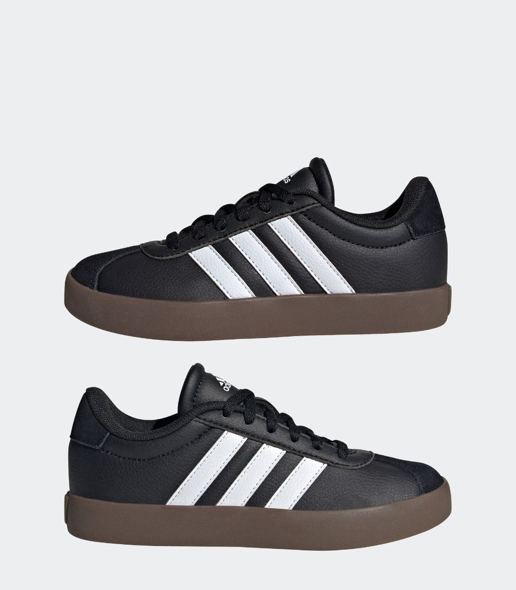 adidas Black/Tan VL Court 3.0 Trainers