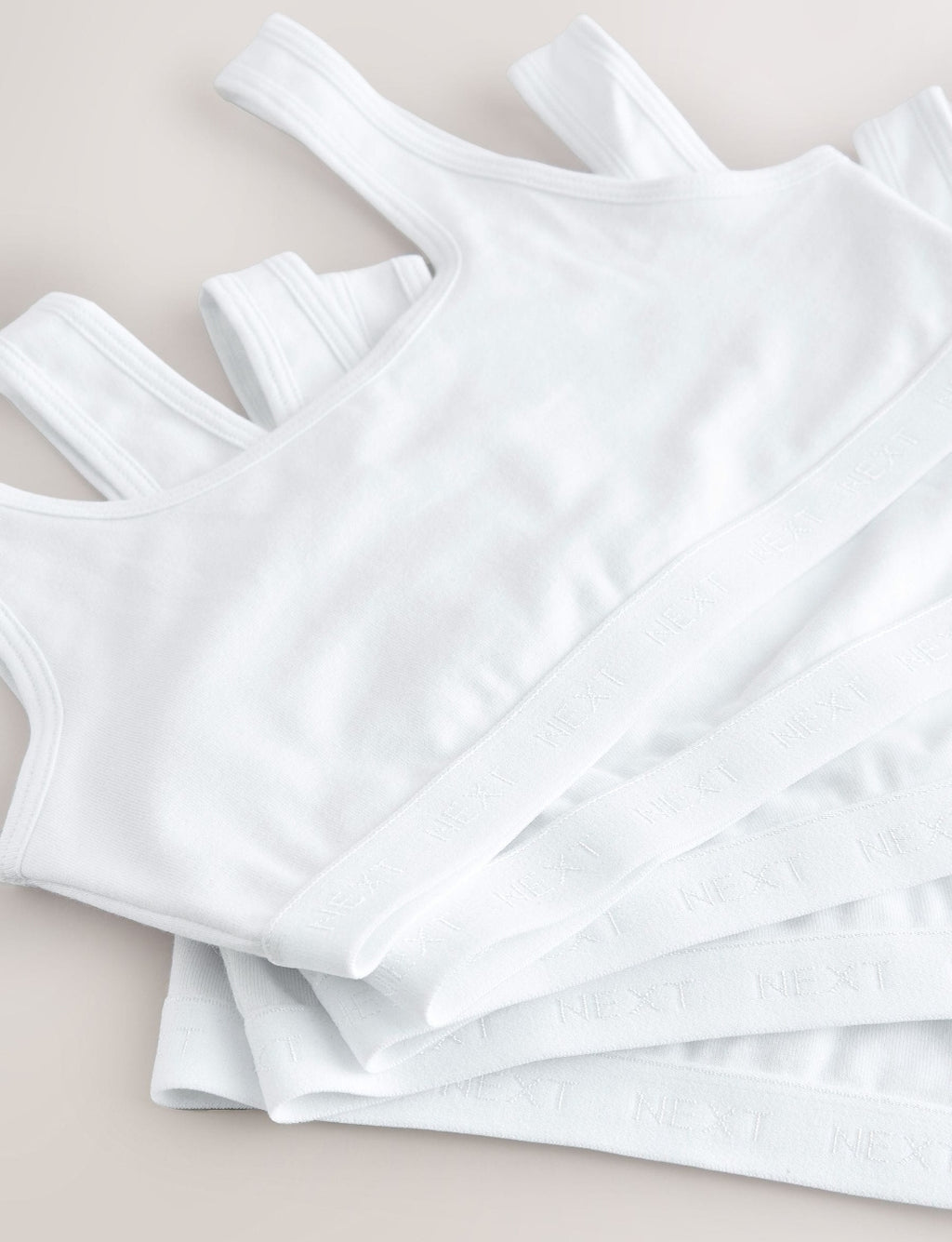 White Scoop Crop Top
