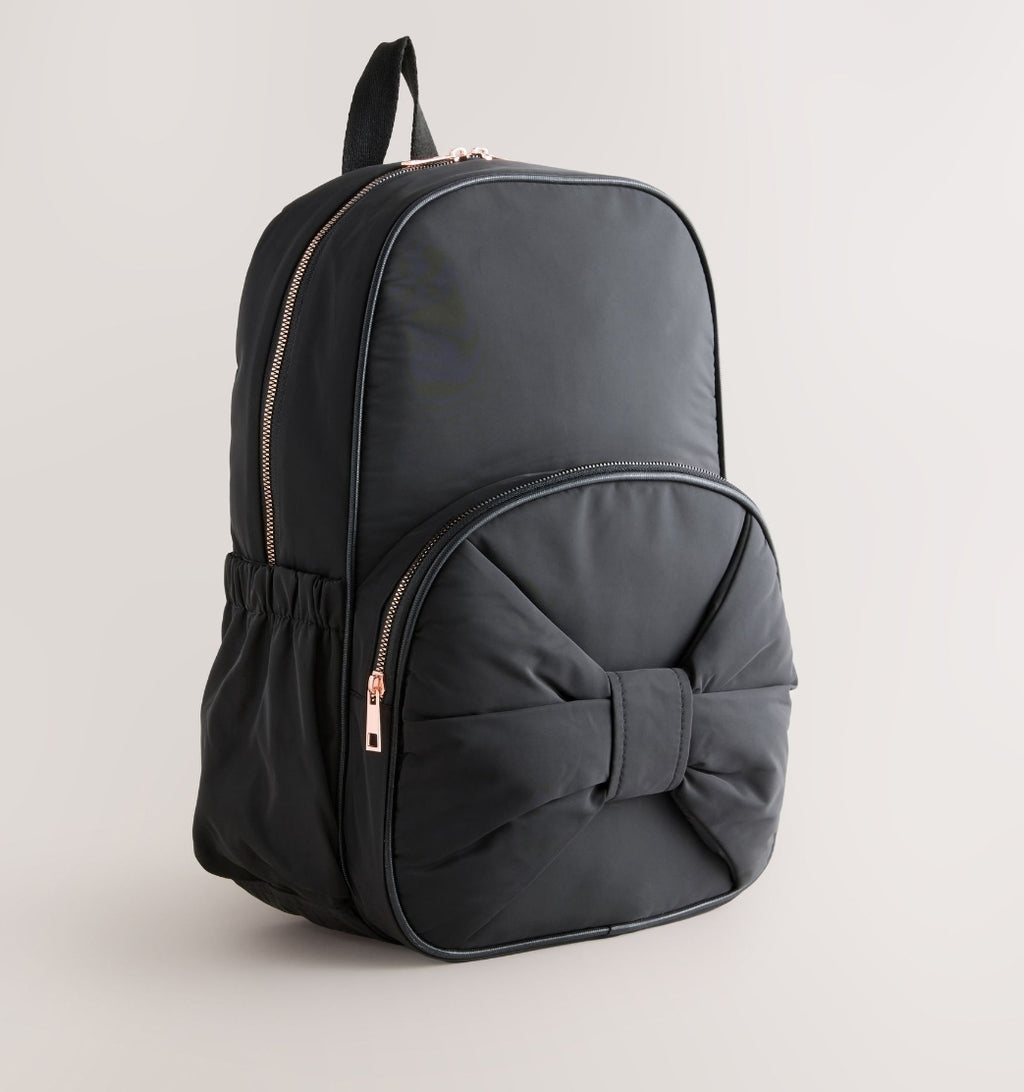 Black Bow Backpack