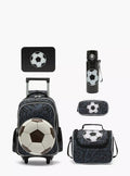Juniors Football 5-Piece School Bag Set 16 inches