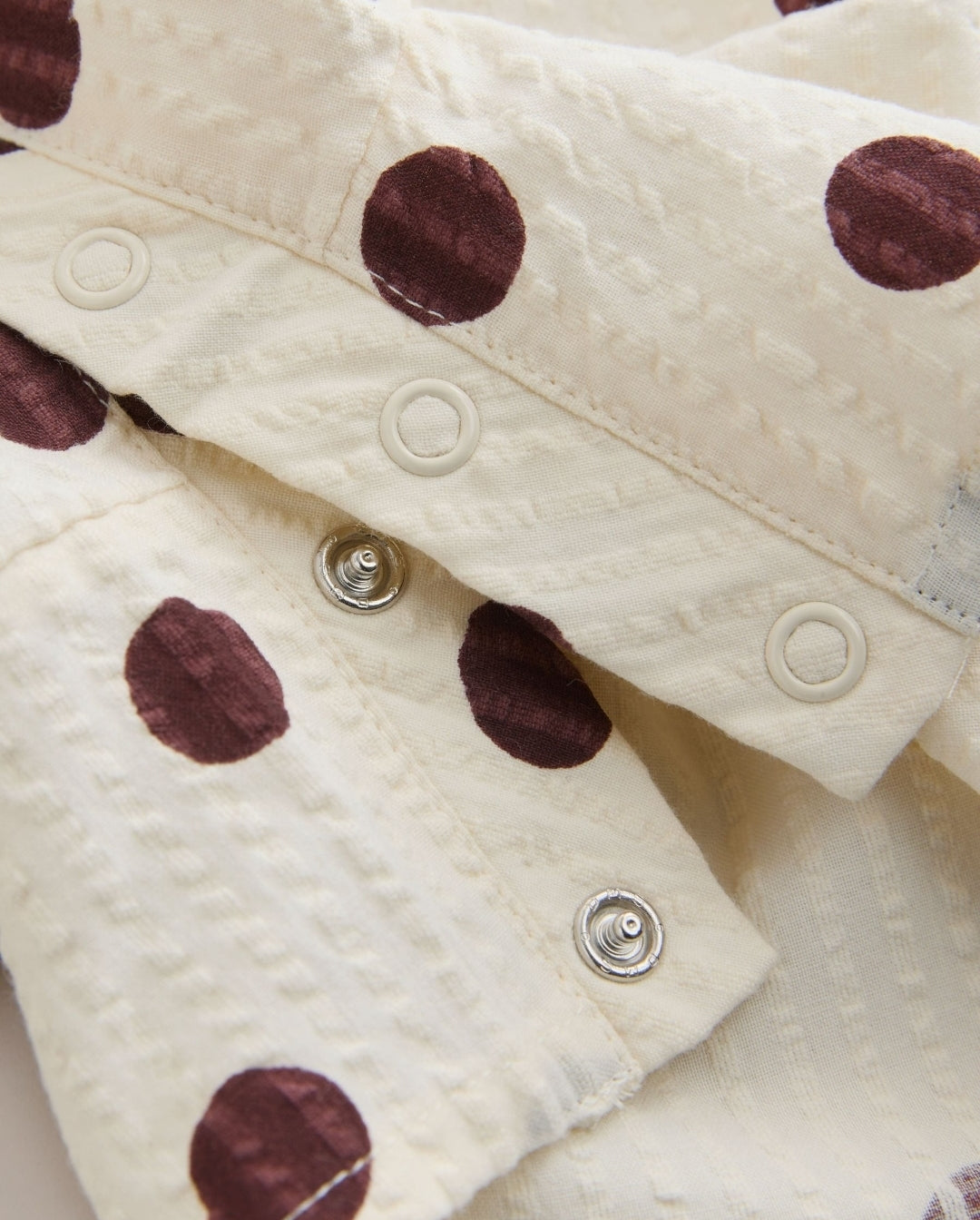 Multi Polka Dot Frill Sleeve Playsuit
