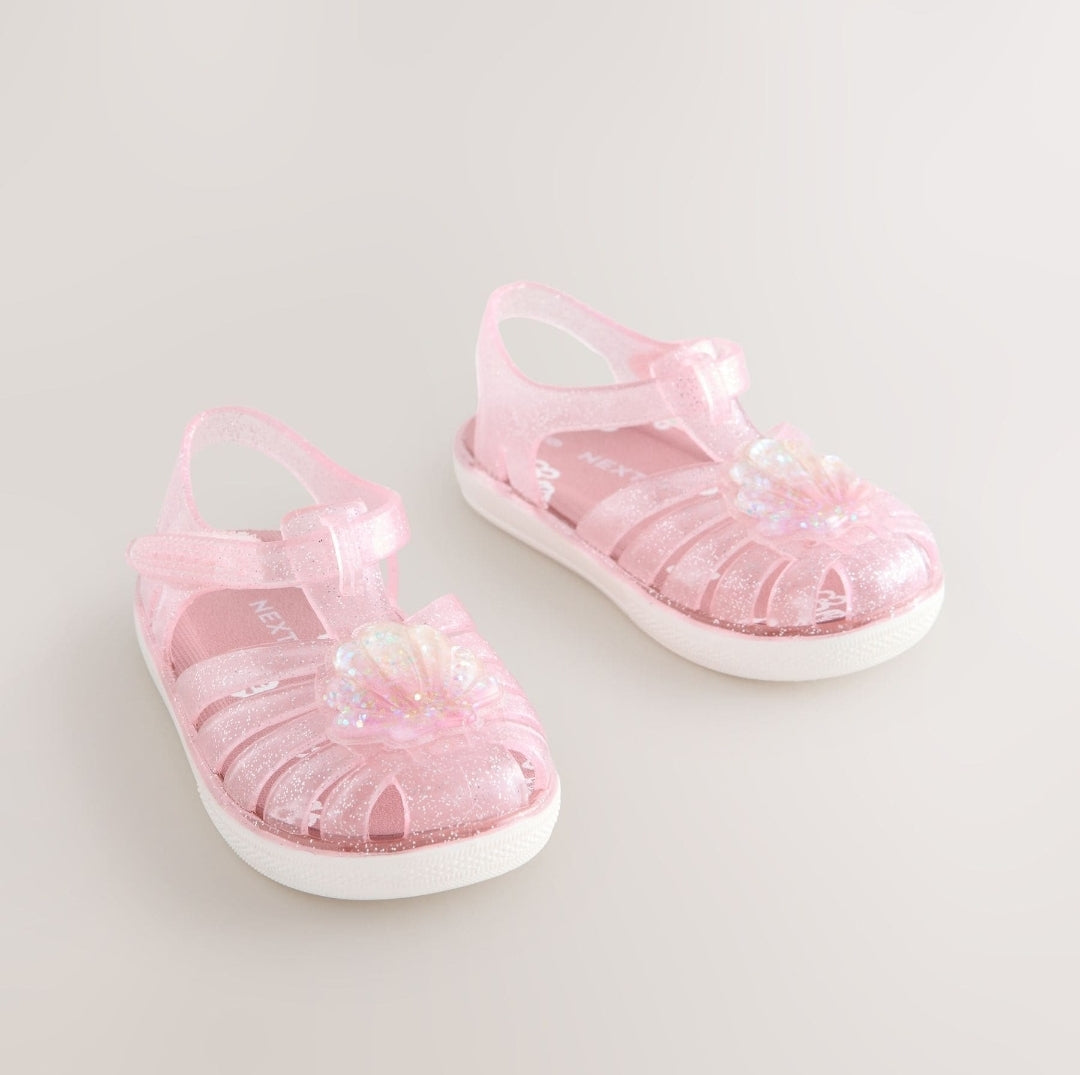 Pink Jelly Sandals