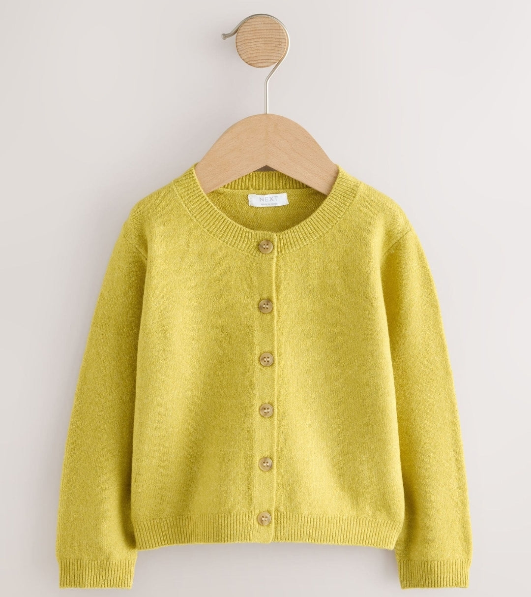 Olive Green Knit Cardigan