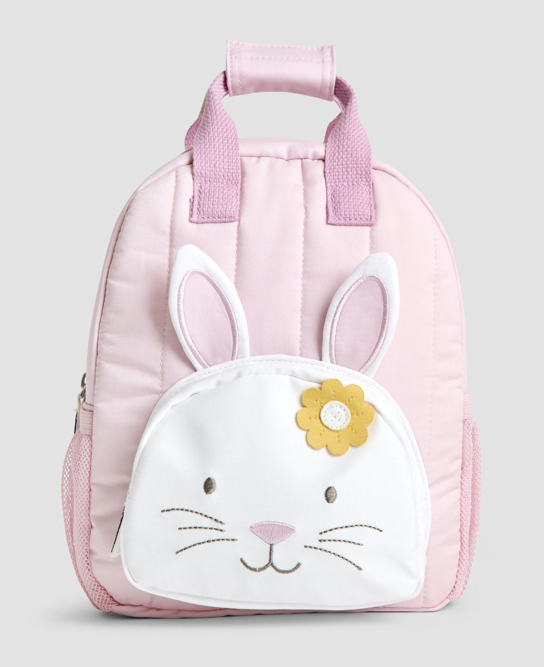 JoJo Maman Bébé Pink Bunny Character Backpack 12 inches