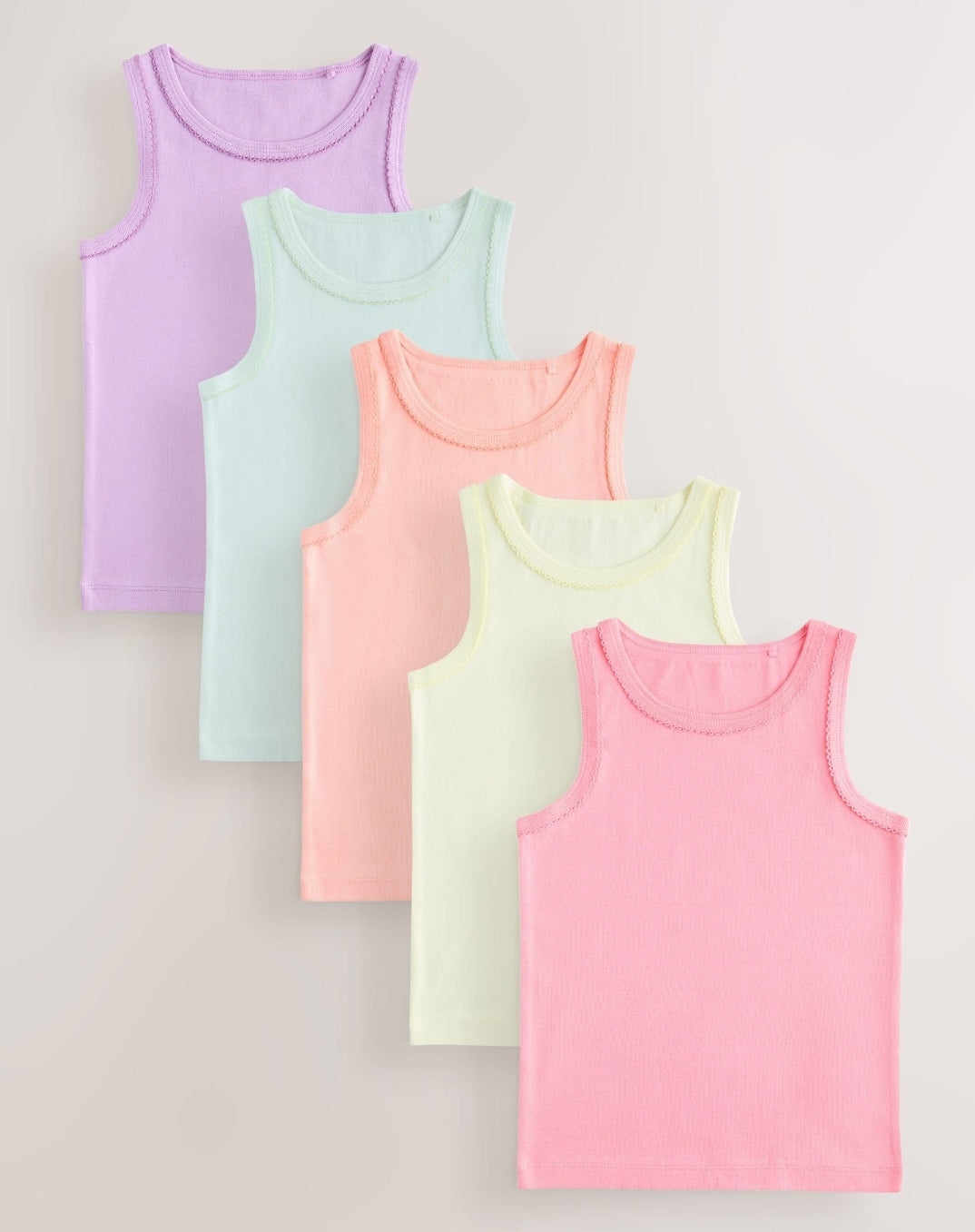 Bright Pink Vests 5 Pack