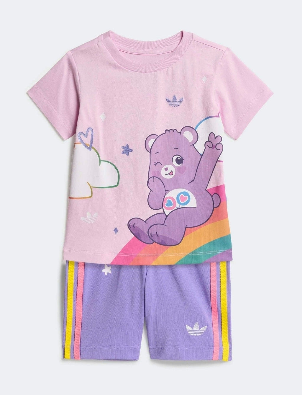adidas Originals Pink Top and Short Set