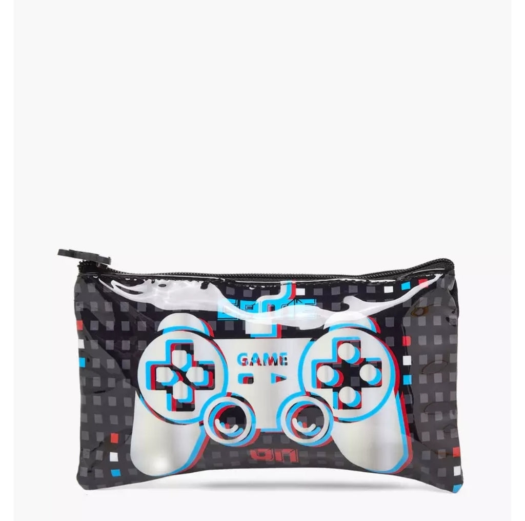 Game Print 5-Piece School Trolley Bag Set 16 inches